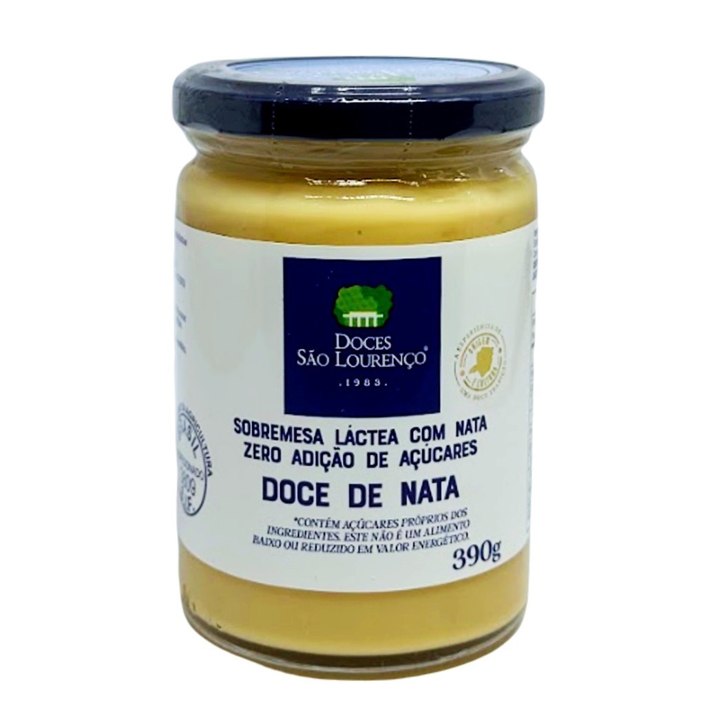 Doce de Nata Zero adição de Açucar SAO LOURENCO 390g