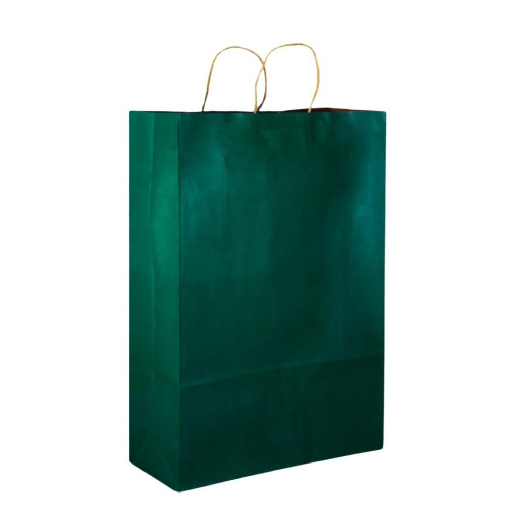 Sacola Papel Kraft Diversas Cores Tamanho GG Gigante Kit 10 Unidades