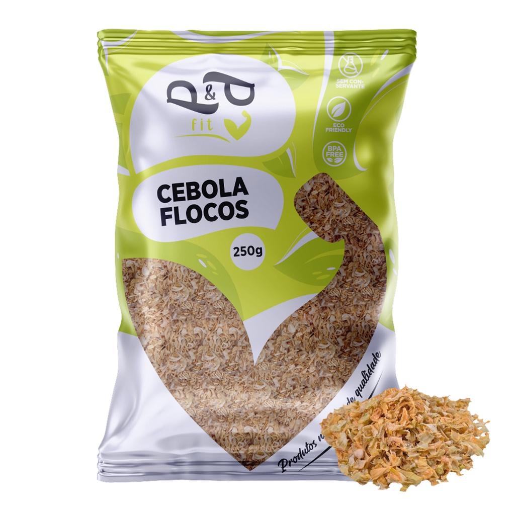 Cebola em Flocos - 250g - P&P