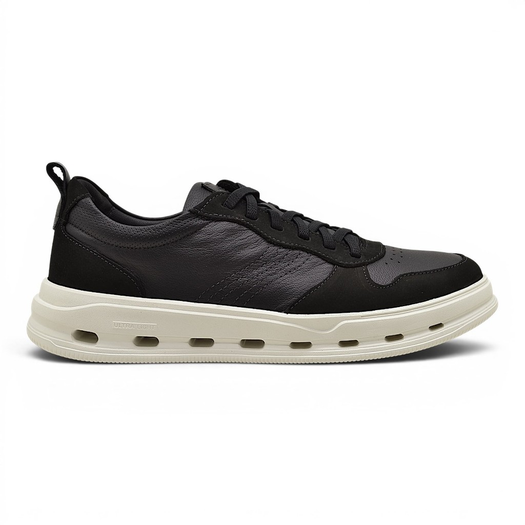 Tenis Masculino Democrata Groove Full Light Couro Conforto