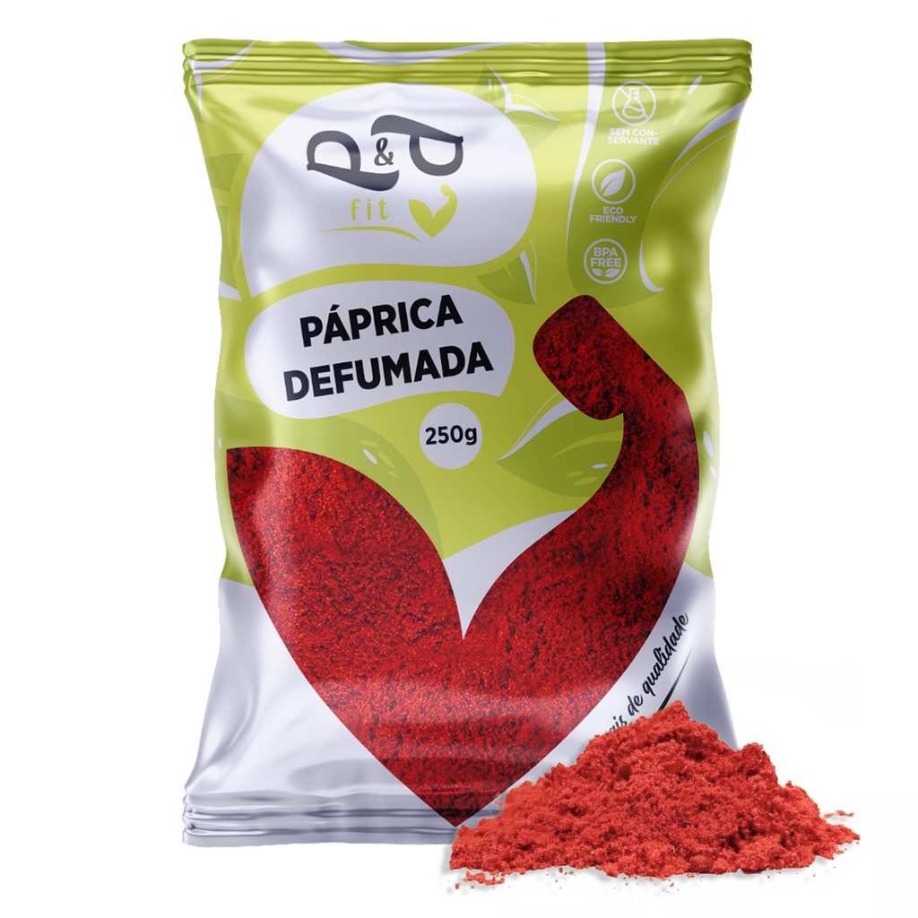 Páprica Defumada Tempero 250g - P&P