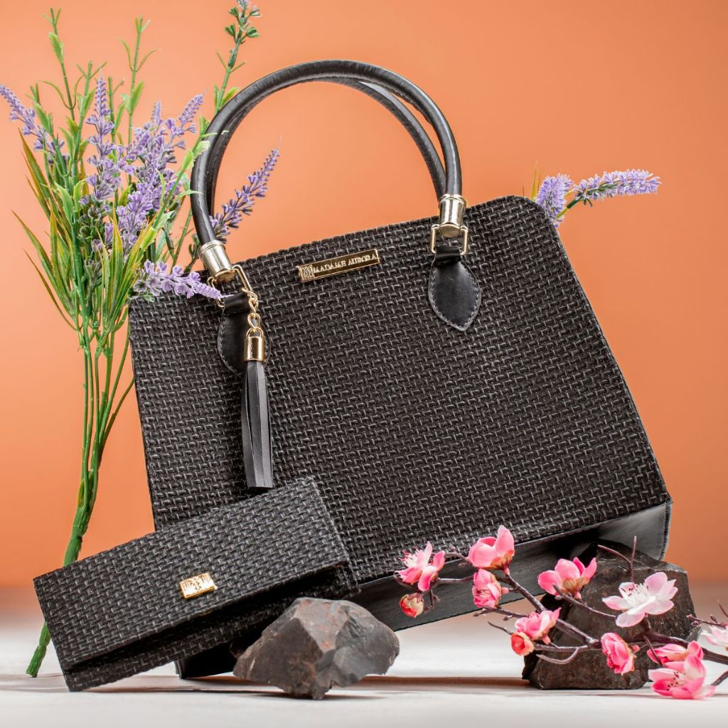 Bolsa Feminina Executiva Tote Pasta De Ombro e Transversal + Carteira Feminina