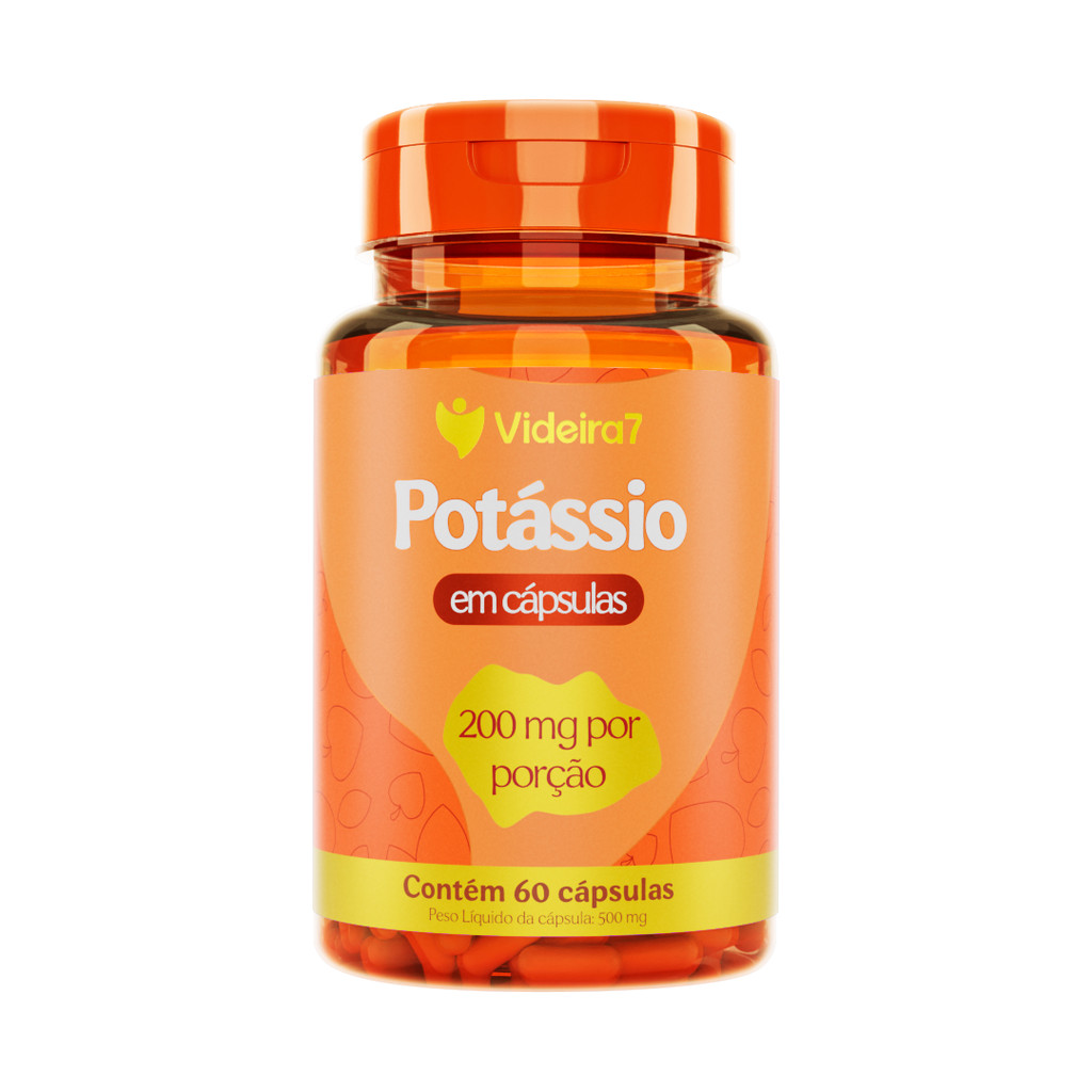 Potássio – 60 Cápsulas | Videira7