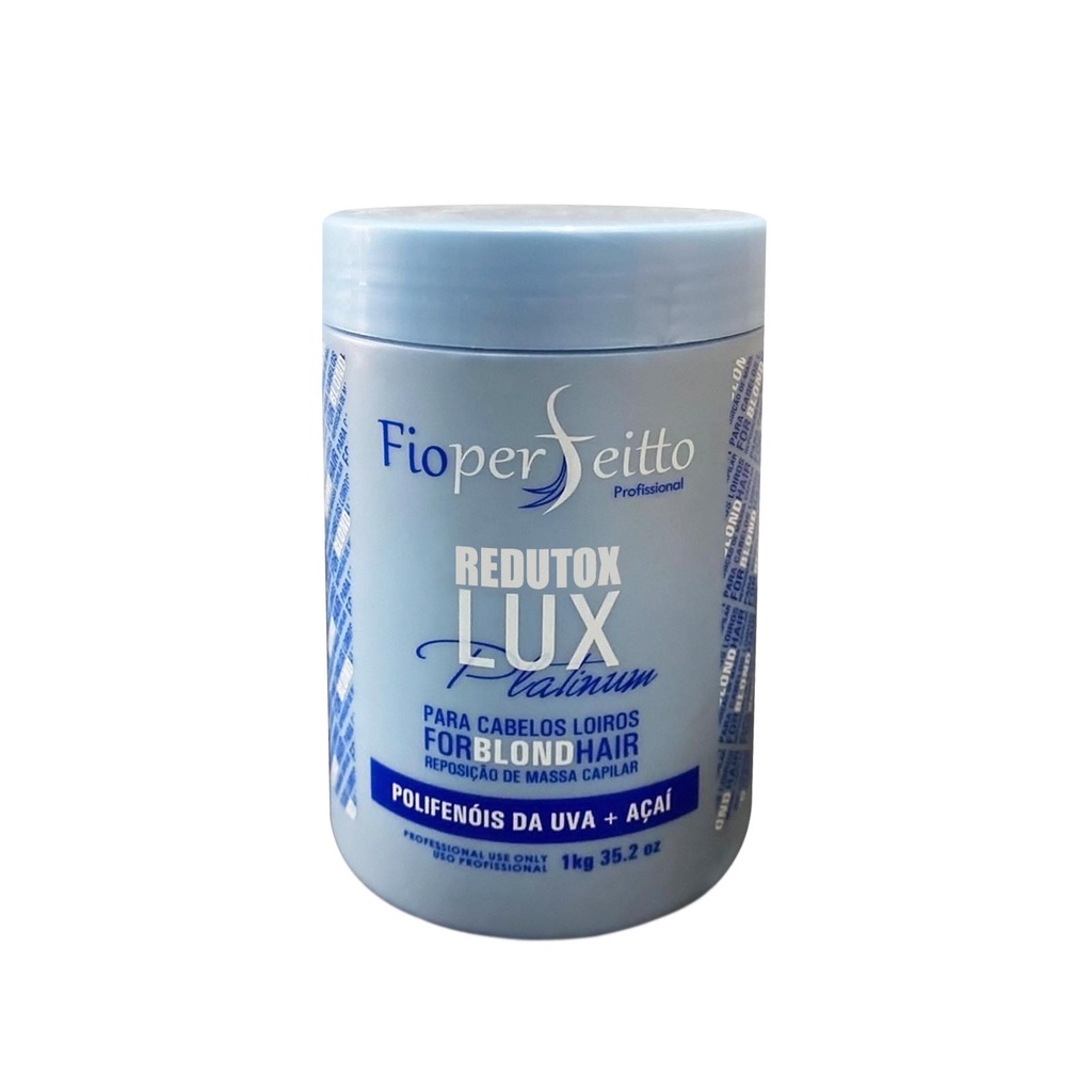 Redutox Lux Platinum Blond Hair perfeitto 1000g matizador