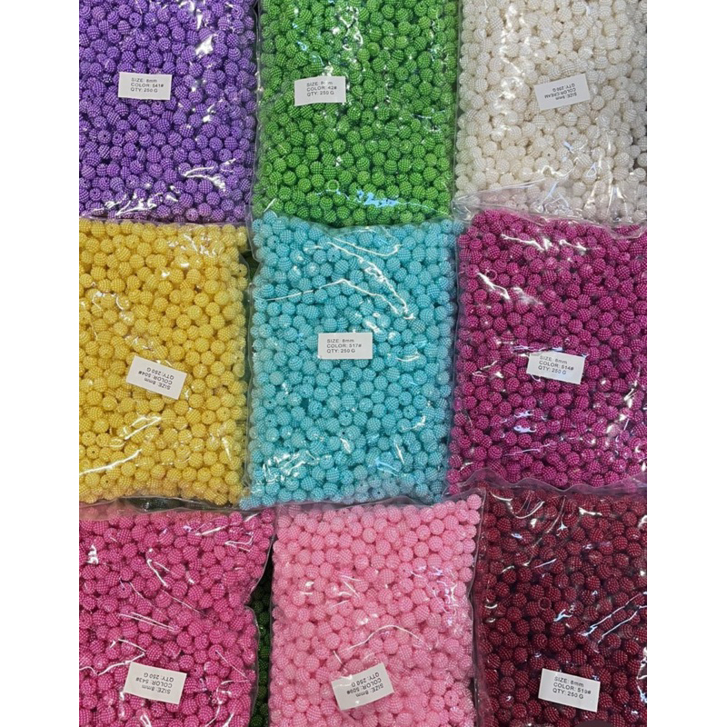 Kit 9 Pacotes Pérola Craquelada C/50 Pcs Total 450 Unid para pulseiras