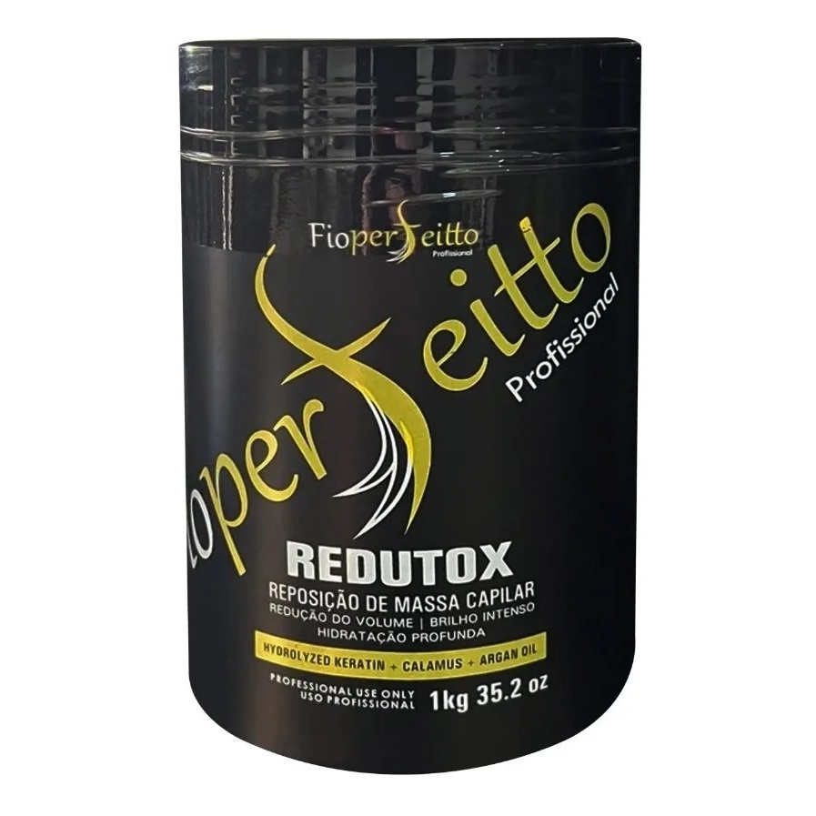 btx redutox btox fioperfeitto maximo brilho e reduçao de frizzz total ate 80% de reduçao de volume