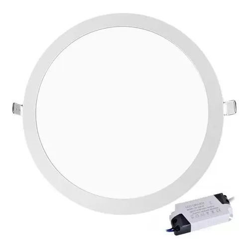 Painel Plafon Embutir Redondo Led 18w Painel Bivolt 22x22 Oferta