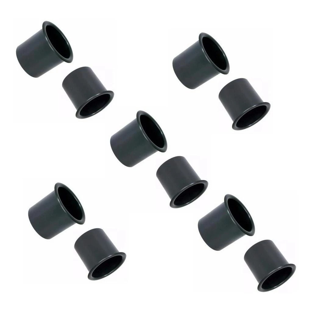 Kit 10 Aero Duto 4 Polegadas Para Caixa de Som Automotivo Plástico