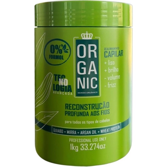 Btx Capilar De Quiabo S/F Realinhamento Capilar