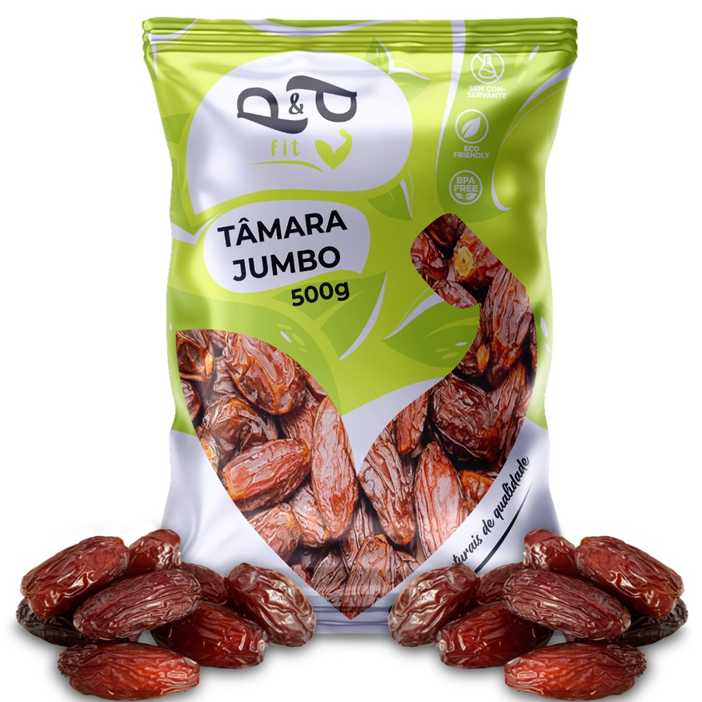 Tâmara Jumbo Selecionada  500g - P&P