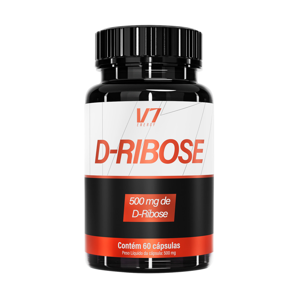 D-Ribose 500mg – 60 Cápsulas | V7 Energy