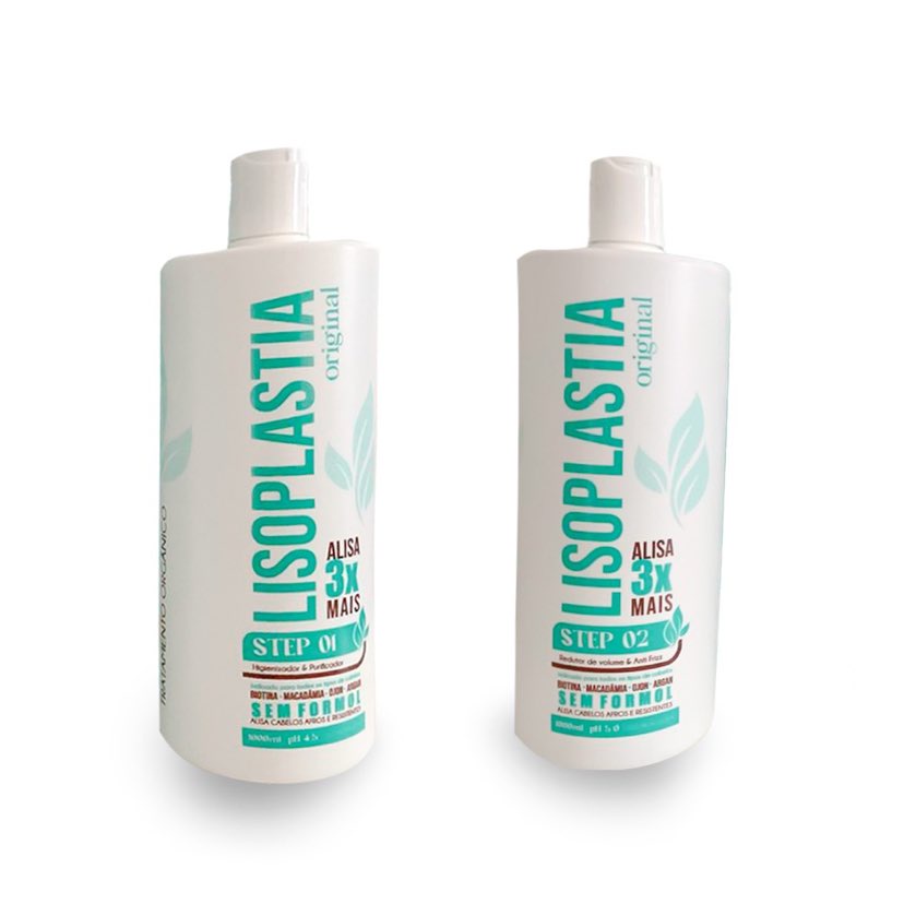 Lisoplastia 3xmais A Melhor Progressiva Semi Definitiva 2x1lt