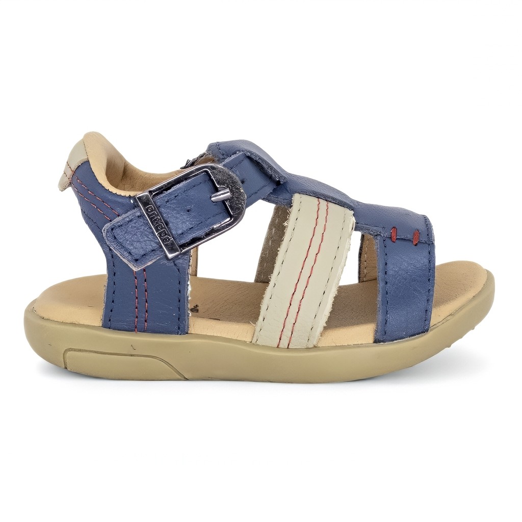 Sandalia Ortope Infantil Masculina Couro Conforto Macia Leve Original